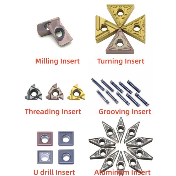 Safety Milling Ccmt Carbide Inserts XOMX120408 For Cnc Machine