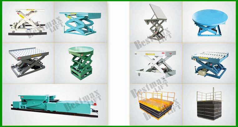 Stationary Hydraulic Lift Platform Scissor Lift For Loading 5 Tons Cargo