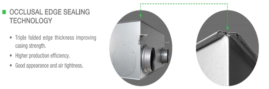 Holtop Hvac Ceiling Mounted Energy Recovery Ventilators Unit Intelligent Control