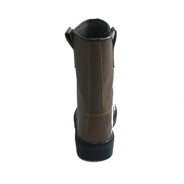 Shengjie Steel Toe Cap Lace Up Cut Safe Boots With Anti Slip And Shock Absorbing PU Sole Heel Protect Safety Shoes