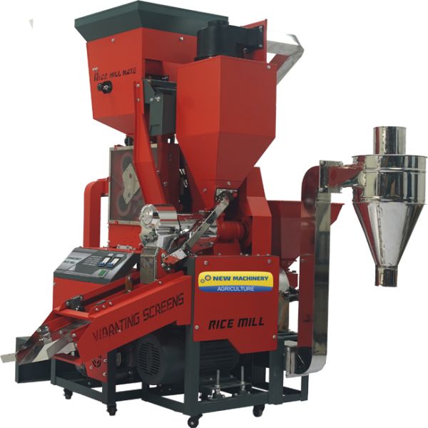 Durable Compact Rice Milling Machine Designed for Continuous Operation in Small to Medium Rice Processing Plants and Agricultural Facilities