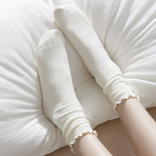Sweat Absorbent Custom Women Socks Solid Color For Everyday Wear