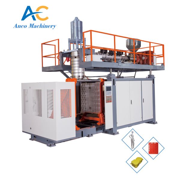 Large guardrail Protective equipment Blow Molding Machine 300kg/H 1 Layer Barrel Making Moulding Machine