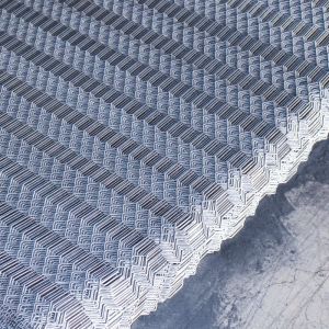 Hexagonal Shape Galvanized Expanded Metal Mesh Stretched Lath Mesh