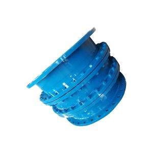DN600 PN16 carbon steel compensator flange metal D-type large deflection