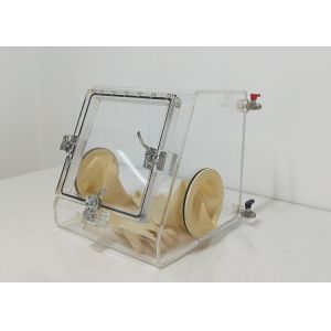 Quality Sample Structure Lab Glove Box With Inert Atmosphere Experiment Chamber for sale