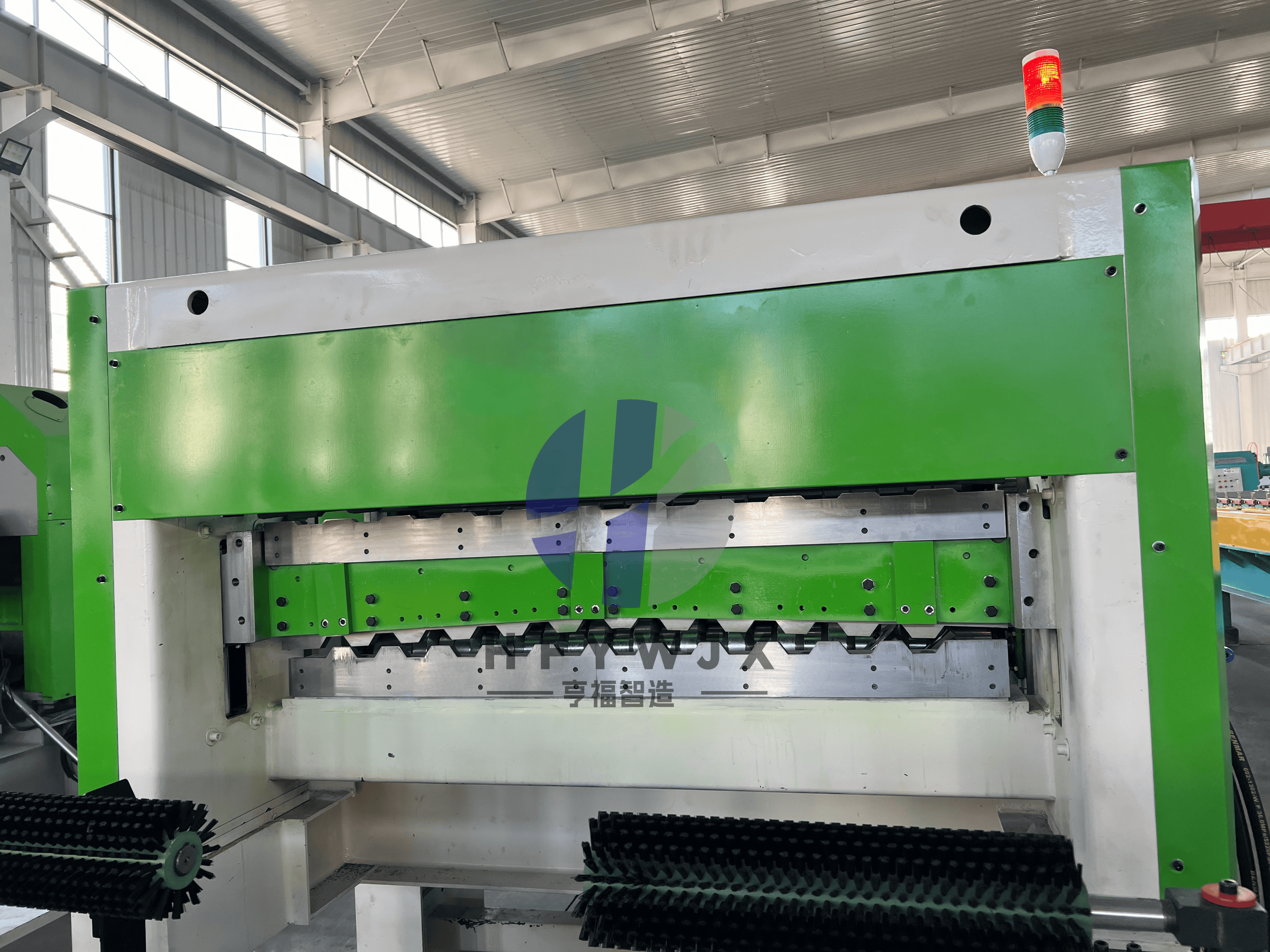 High-Precision Durable C8 C21 Double Layer Trapezoidal Roll Forming Machine with PLC Control System