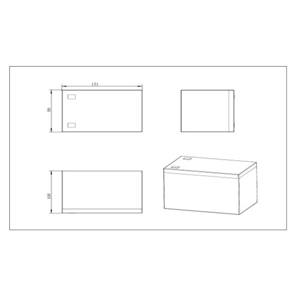 Long Cycle Life Time 12v 9Ah Li-Ion Battery Ebike Scooter