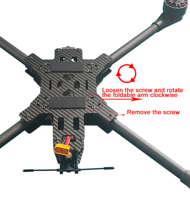 Foldable Multi Version Fiber Optic FPV Drone 15 Inch FPV Drone