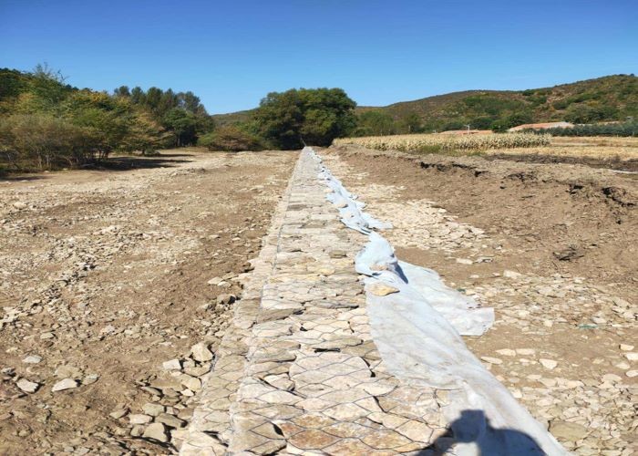 ISO9001 Galvanized Gabion Box For Retaining Wall