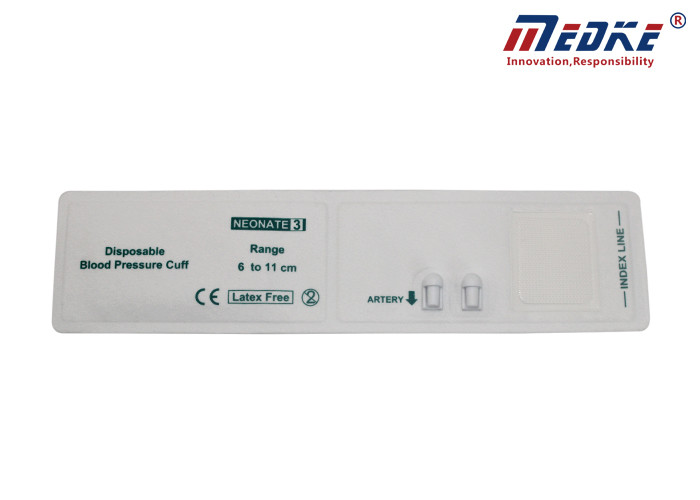 China Circumference Disposable Double Tube 6-11cm Neonate NIBP Cuff on sale