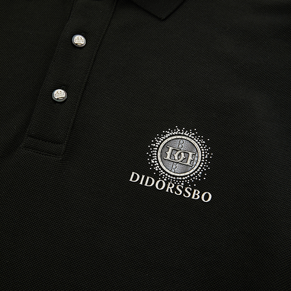 Custom Color Luxury Golf Polo Shirts For Men 100% Cotton Polo T-Shirt with Logo Pattern
