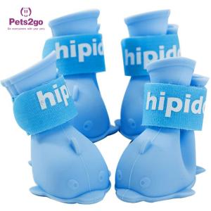 Quality OEM Waterproof 4PCS 5.5*4.2cm Small Dog Boots for sale