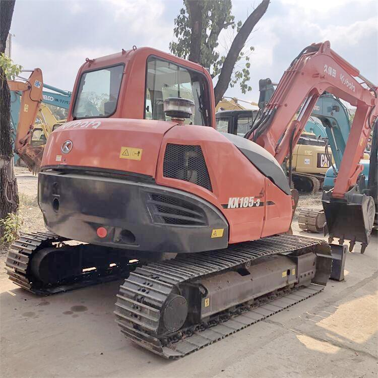 Good Condition 2020 Kubota KX185-3 8-ton Small Excavator Original Hydraulic Cylinder