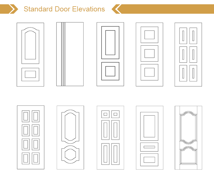 Manual Complete Solid Wood Door Set With Frame Screen Modern Interior Door