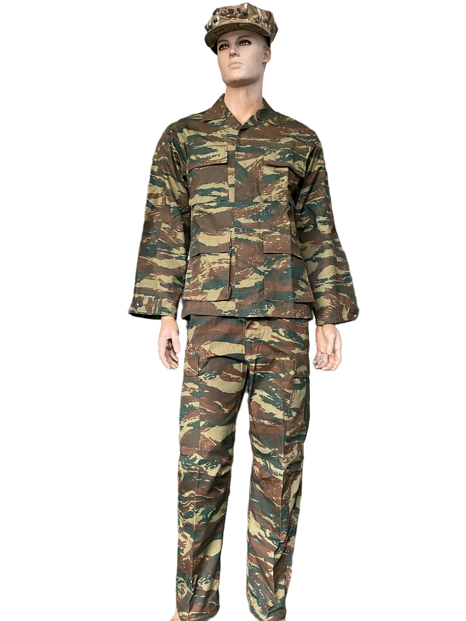 Breathable Tear Resistant BDU Military Uniform Tactical Camouflage Combat