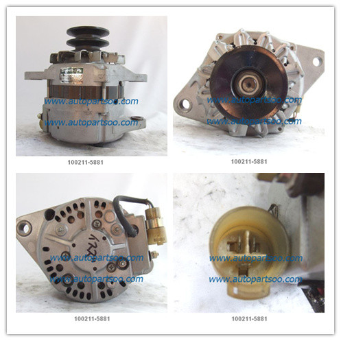Quality 100211-5881 Isuzu forward for 40A alternator for sale