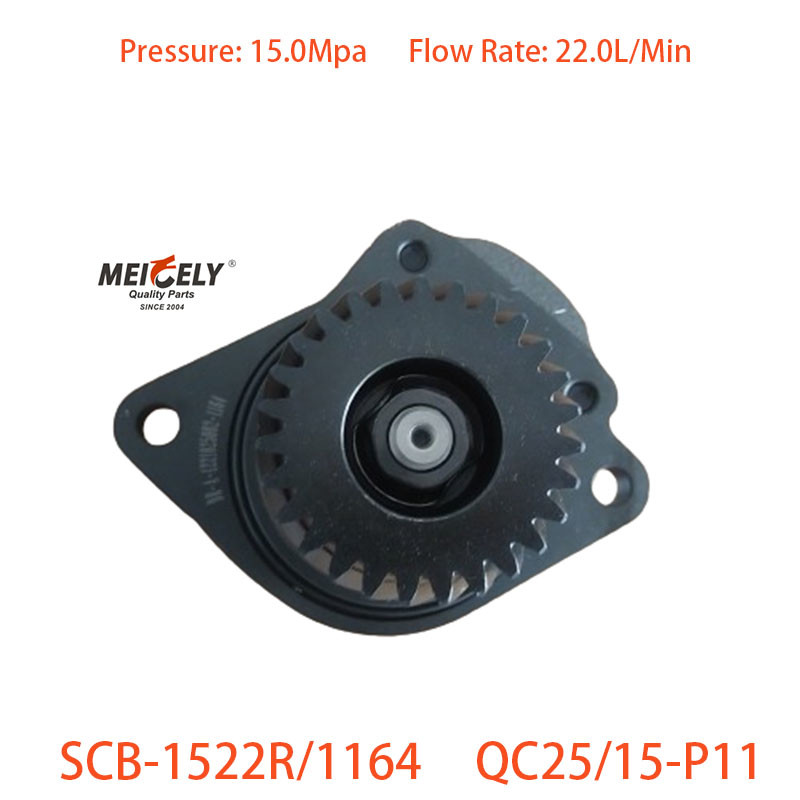 Stock Power Steering Pump Assembly For JAC Hualing Hino P11 Engine