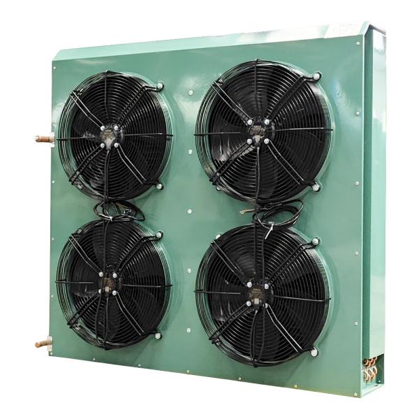 Industrial Fin And Tube Air Cooler Condenser with 0.2mm Fin Thickness and Dryer Included