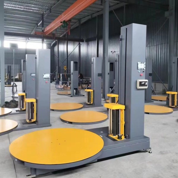 Intelligent Touch Screen Control Simple Operation Box Pre-stretch Wrapping Film Machines