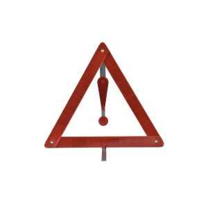 Quality Plastic , Iron Material Emergency Triangle Reflectors With Exclamation Mark for sale