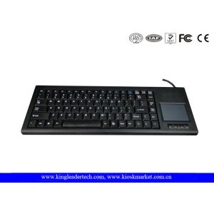 Quality Rugged Plastic Industrial Keyboard With Function Keys And Integrated Touchpad for sale
