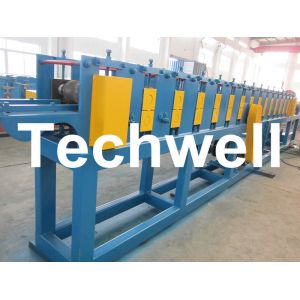 Automatic Roller Shutter Door Roll Forming Machine With PLC Computer Control