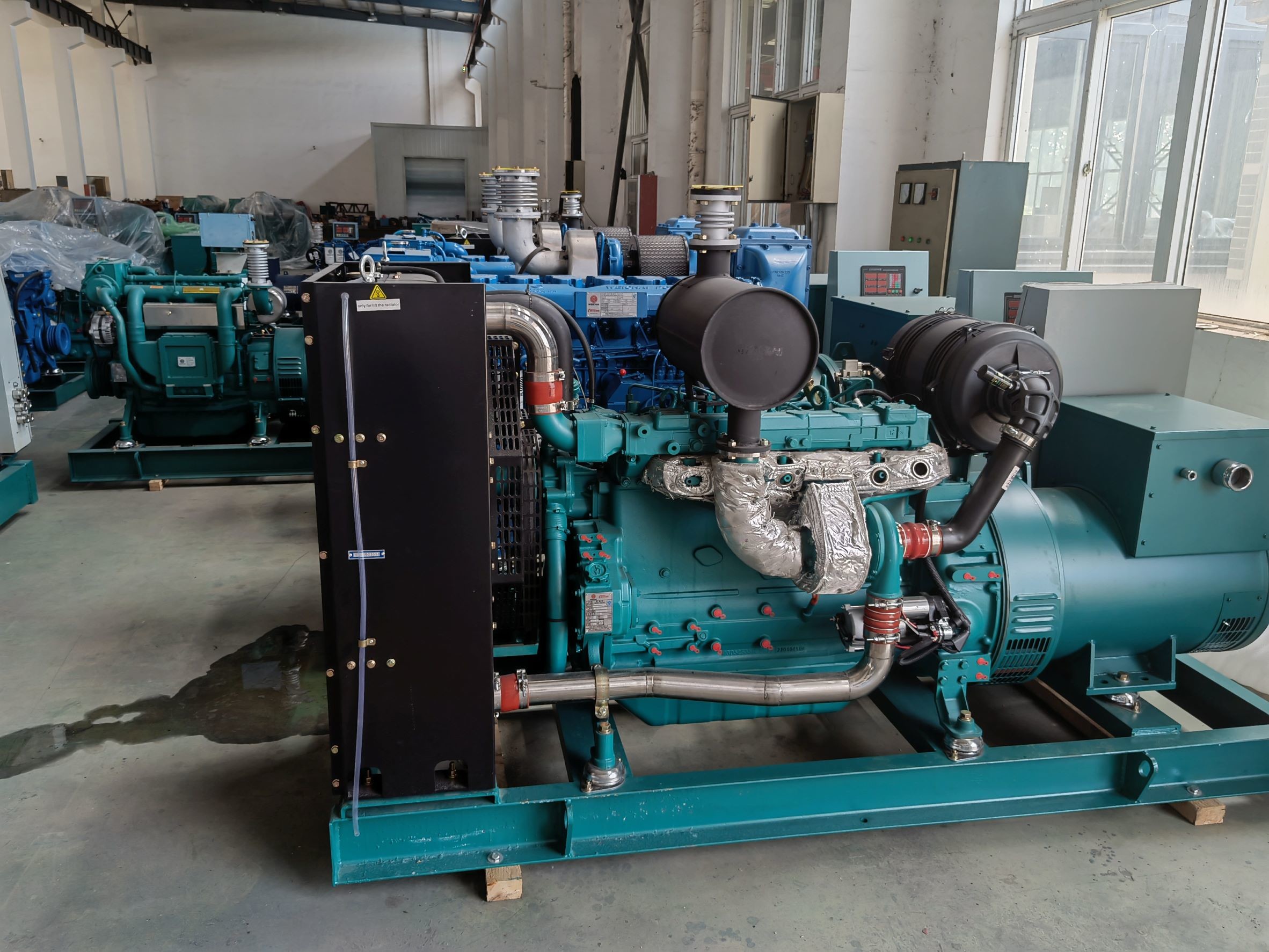 Quality 440V Cummins Diesel Generator Set Large Matching Coefficient for sale