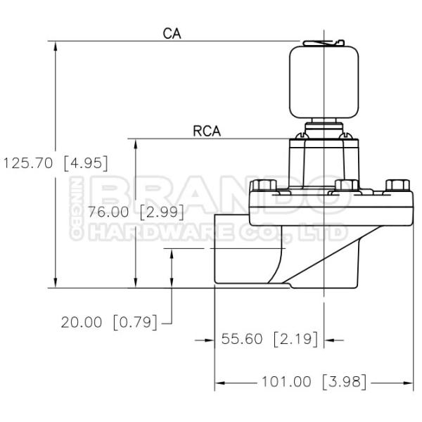 3/4 Inch Goyen Type Pulse Jet Valve RCA20T RCA20T010 RCA20T020