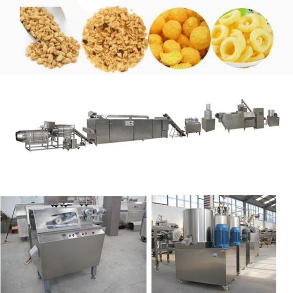 Auto Puff Snacks Processing Line For Ball Tube Stick Ring