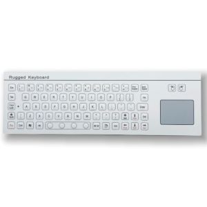 China 71 Keys Mini Industrial Membrane Keyboard IP67 IK07 Anti Static Keyboard F8-TP-B on sale
