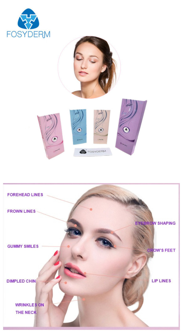 Injectable Hyaluronic Acid Dermal Filler For Facial Deep Wrinkle