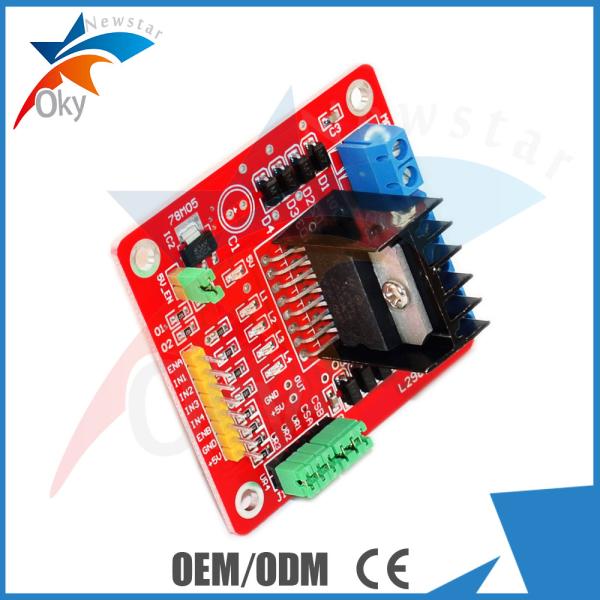 L298N Motor Drive Board module for Arduino For Stepper Motor / Intelligent Vehicle