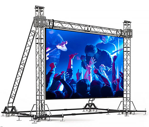 Outdoor Indoor Live Performance Stage Event Rental Screen Portable LED Display Panels Wall Modular LED Screen