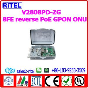 Quality V2808PD-ZG 8FE reverse PoE GPON ONU for sale