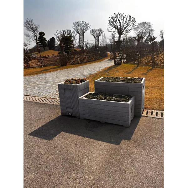 Quality Plastic Garden Flower Planter Rotational Aluminum Mold Customized for sale