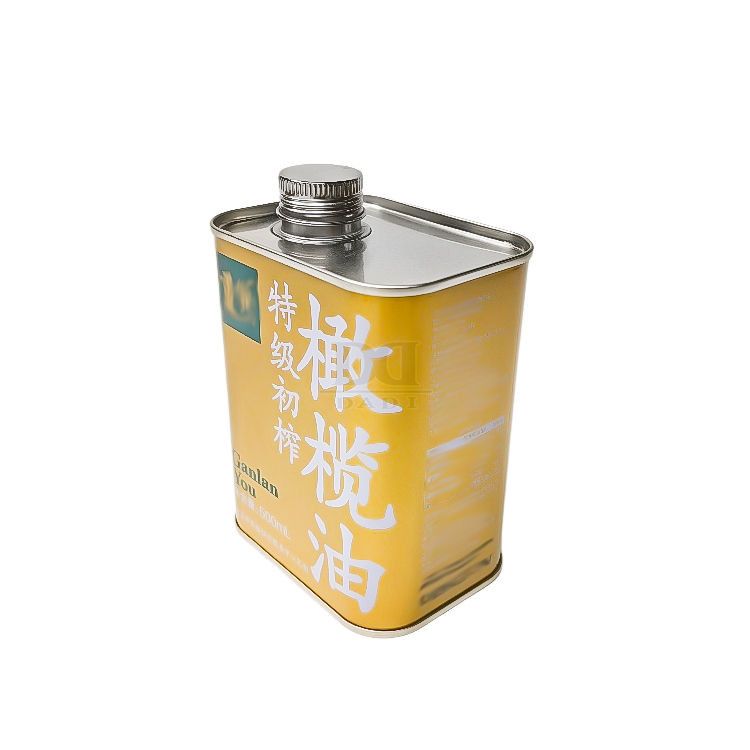 DADI Durable 500ml Food Oil Can with Airtight Food Safe Design and Screw Cover