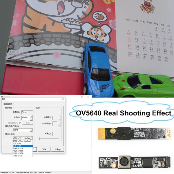 5MP OV5640 UVC USB Micro Camera Module 1080P CMOS Sensor HD For Smartphone Camera