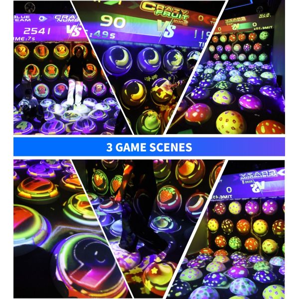 HD Brightness Immersive Jumping Sphere DLP Laser Projector Lasting 20000 Hours