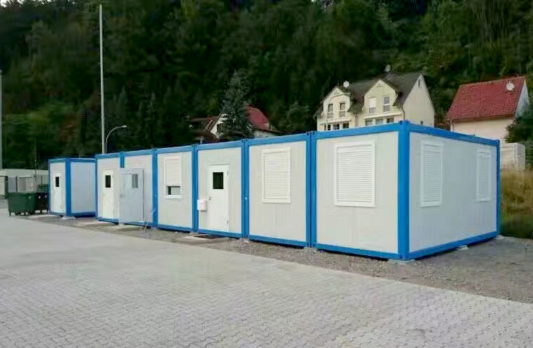 Mobile Portable Modular Restroom Buildings Shower Restroom Prefab Outdoor Toilets Houses