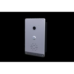 5W Intercom With Camera 10/100Mbps Ip Intercom System Silver