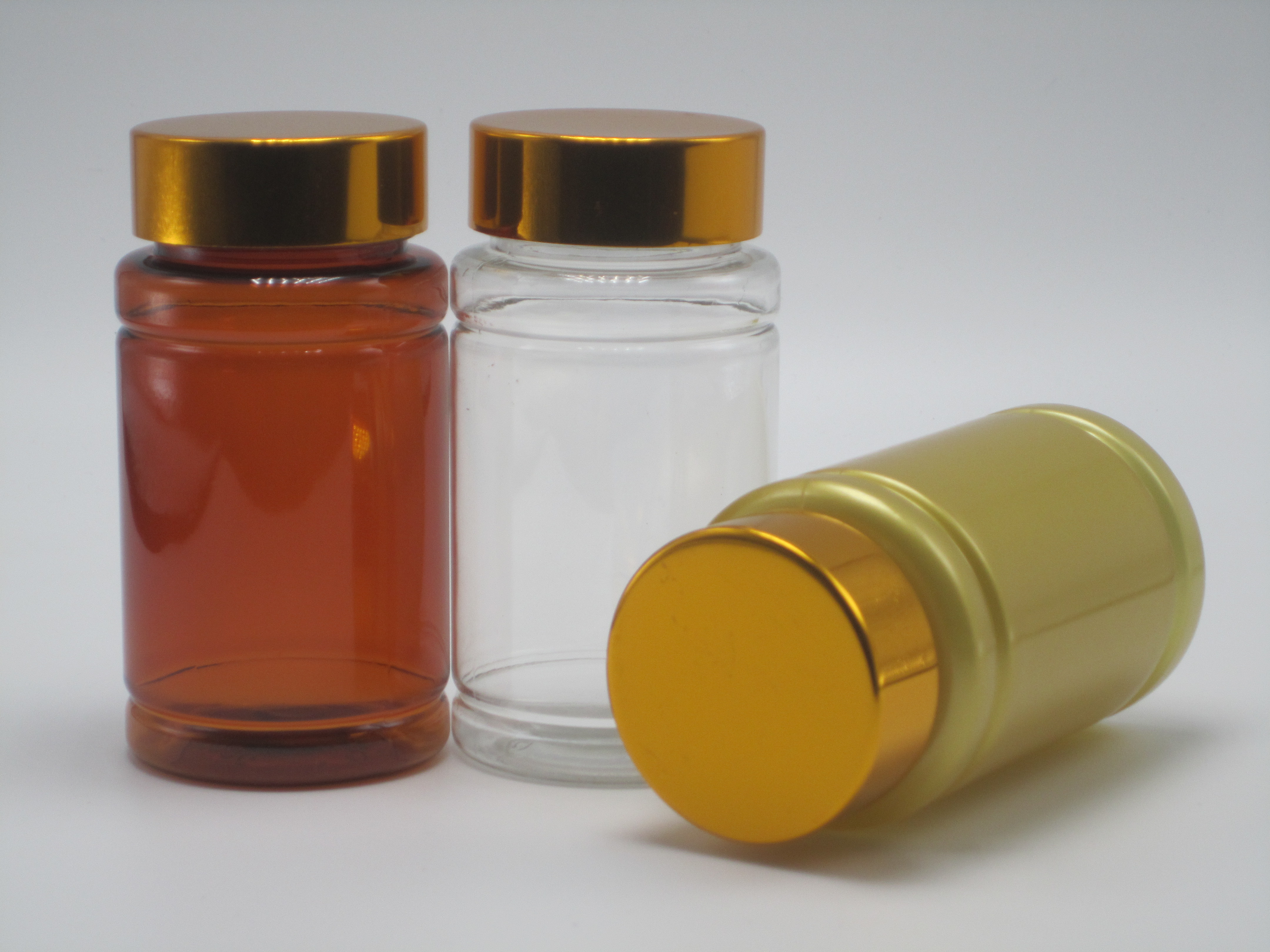 Child Resistant Sterile Design PET Plastic Bottle for Pill Tablet Capsule 100ml