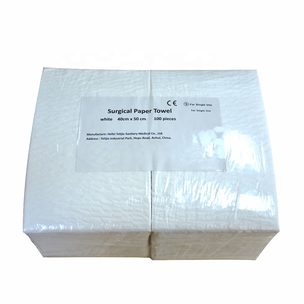 3ply Woodpulp Absorbent Paper Towels Scrim Reinforced