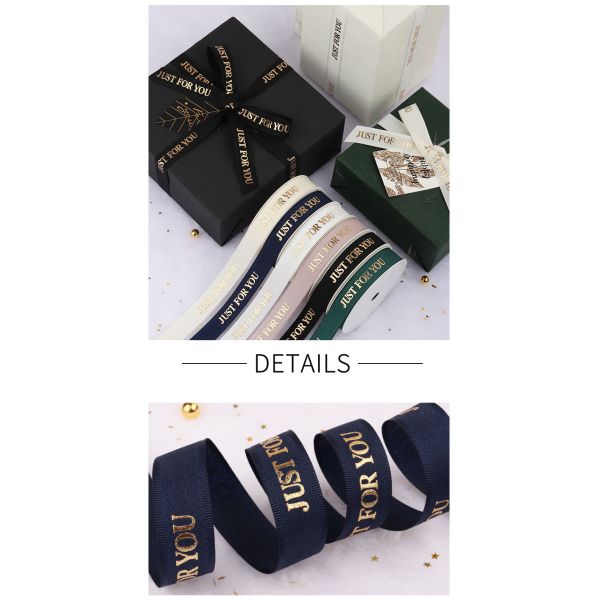 Hot Sale Gift Packing Ribbons Wholesale Pure Color Custom Santin Ribbon For Birthday Gift