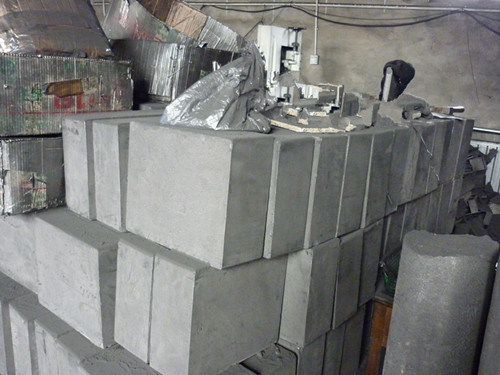 1.82g Bulk Density Graphite Block for Diamond Tools GB-1.85 Forming Way Molded Graphite