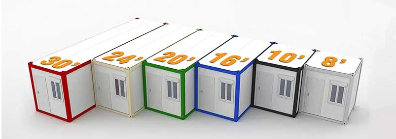 40ft 20ft Mobile Prefabricated Dormitory Container Offices Family Apartments