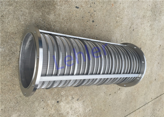 Wedge Wire Screw Press Separator Screens Flow Inside To Outside Type