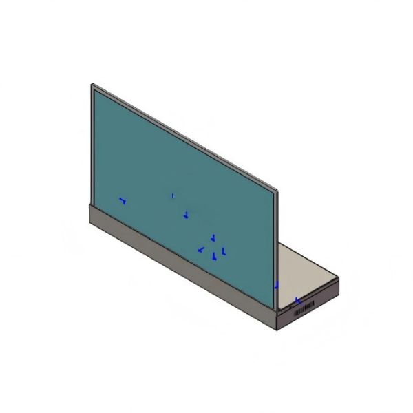 30 Inches Frameless Touch Version 7x24 Hours Work Ig transparent oled displays