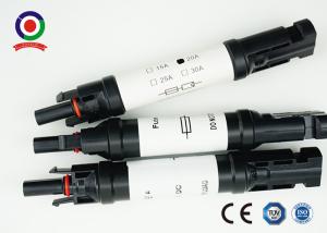 Quality 4.0mm Pin Copper Silver Plated Solar Fuse Connector for sale