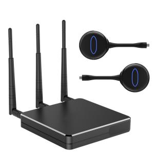 Quality Aluminum Wireless Collaboration System , 30hz Airplay Miracast Dongle for sale